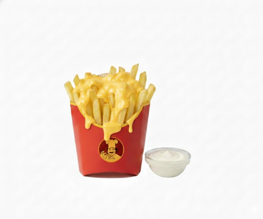 Frites + Sauce fromagère